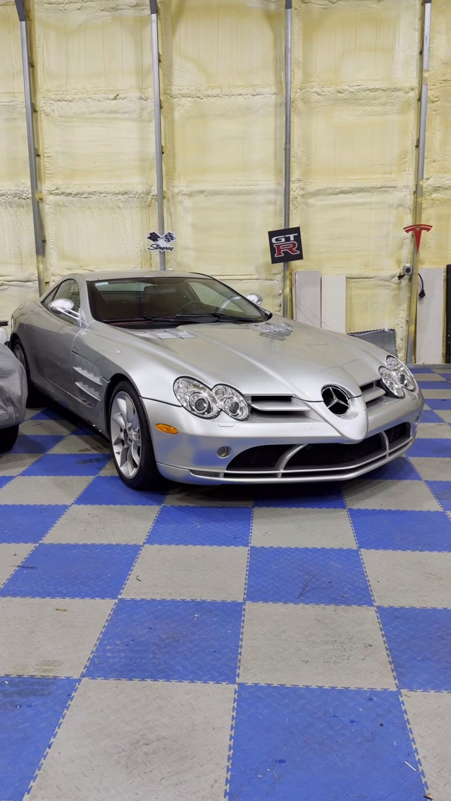 Excellence 🏎️ #mclarenslr #mercedes